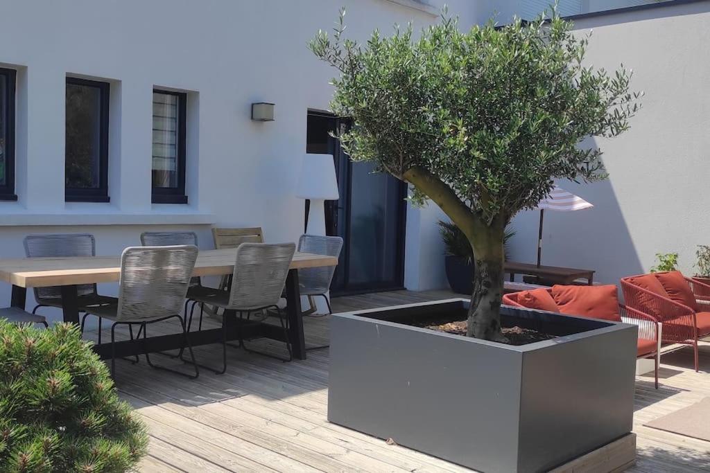 Superbe Maison Familiale A 50 M De La Plage Конкарно Экстерьер фото